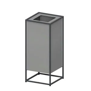 【法人限定】 ミヅシマ工業 カコミ クズイレ 200カクアナ#B W:330 D:330 H:760(mm) 1台 3590112 不燃ごみ