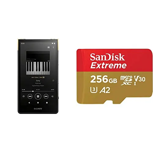 ソニー(SONY)【microSDセット】ソニー(SONY) ウォークマン 64GB ZXシリーズ NW-ZX707 : ブラック NW-ZX707 C+【 サンディスク 正規品 】microSD 256GB UHS-I U3 V30 書込最大130MB/