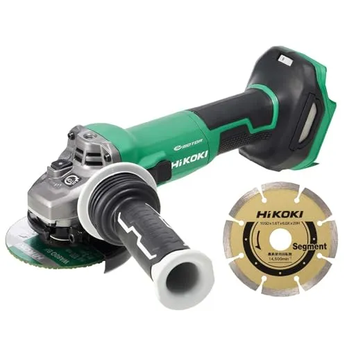 【セット買い】 HiKOKI(ハイコーキ) 18V充電式ディスクグラインダ G1810DB(NN) + ダイヤモンドカッター 0033-6866