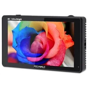 FEELWORLD LUT6 フィールワールド 6インチ モニター サンシェード付き 2600nit高輝度HDR/3D LUT波形ベクトル図RGBヒストグラムタッチスクリーン ビデオ/一眼レフカメラ用フィールドモニター 1920X1080 IP