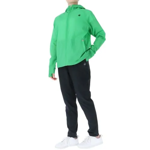 ウインドブレーカー レディース 上下セット ルコック LT6SWB31L グリーン/ブラック Mサイズ