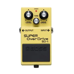 BOSS ボス SD-1 SUPER OverDrive エフェクター オーバードライブ 歪み ギター 定番 軽音 部活 ライブ