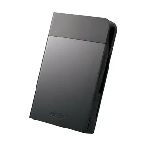 バッファロー USB3.1(Gen1)対応 耐衝撃ポータブルHDD 2TB ブラック HD-PZF2.0U3-BKA 1個