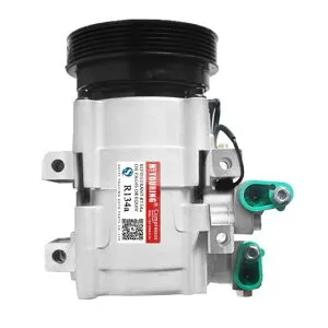 オート AC エア コンディション コンプレッサー 適用: ヒュンダイ/現代/HYUNDAI グランド スタレックス H1 H-1 977014H200 97701-4H200 5PK 124MM AL-II-9922 AL Air conditioner compressor