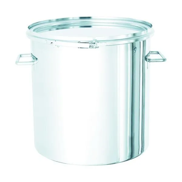 日東金属工業 ステンレスタンクサニタリーバンド式密閉タンク１０Ｌ SMA-CTL-24