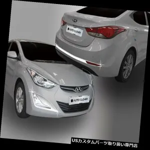 クロームカバー メッキカバー ヒュンダイElantra 14-15のための新しいクロームフォグランプカバー飾り成形トリムC498 New Chrome Fog Light Cover Garnish Molding Trim C498 for Hyundai Elantra 14-15 【並行輸入品】