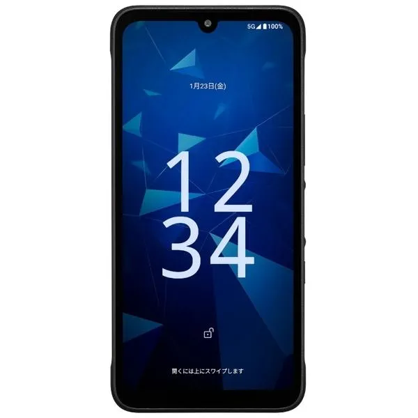 京セラ 法人向け5Gスマートフォン DIGNO SX5 ブラック(MediaTek Dimensity 6400/8GB/128GB/Android 16/6.1型/SIMスロット：あり) KC-S306