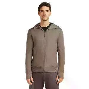 ICEBREAKER Merino 260 Quantum IV フルジップフリース （ Porcini ） [t]