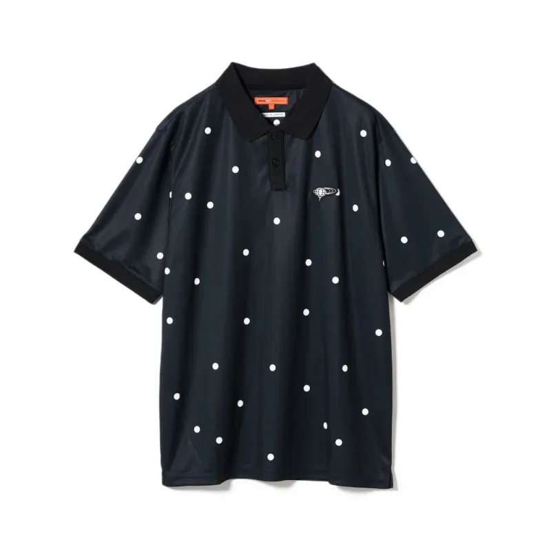 ビームスゴルフ ゴルフウェア 半袖シャツ 秋 冬 ORANGE LABEL / ドットプリント クレリック ポロシャツ (8202023844) メンズ BEAMS GOLF