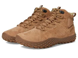 メレル レディース シューズ ブーツ・レインブーツ Merrell Wrapt Mid WP Tobacco