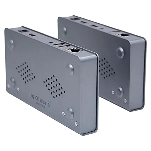 CAT5e / CAT6上のHDMIエクステンダー、4K@30HZオーディオビデオスプリッタを最大120Mまで拡張してラップトップDVDテレビをサポート