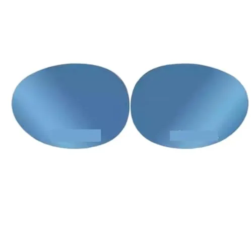 車のバックミラーガラス側防眩レンズミラー装飾に適合する ミニクーパー F55 F56 F57 F60 2014-2024 アクセサリースタイリング(AG Blue)