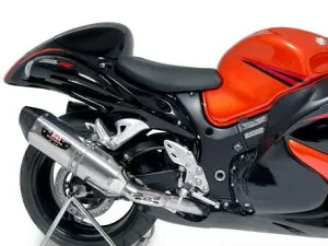 USヨシムラ R-77 ステンレス スリップオン マフラー スズキ ハヤブサ GSX-R1300