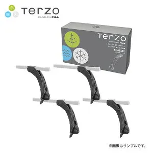 Terzo テルッツォ ベースキャリア フット スクエアバー用 レインモールタイプ EF4TMX