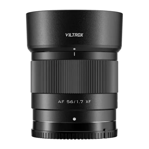 VILTROX AF 56mm F1.7 Xマウント レンズ Fujifilm XF 交換レンズ 富士フイルム X マウント レンズ X-T5 X-T4 X-T3 X-T30 II X-S10 X-T200 X-H1 X-H2 X-T100 カメラに対応