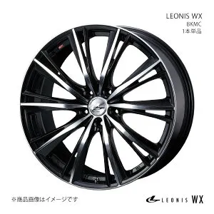 LEONIS WX SC 40系 推奨タイヤサイズ(225/45-18) アルミホイール 1本単品 0033905【18×8J 5-114.3 INSET42 BKMC】