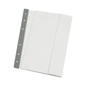 (まとめ) 桜井 エコメディアファイル A4 6穴 白 EMFA4W 1パック（5冊） 【×10セット】 (代引不可)