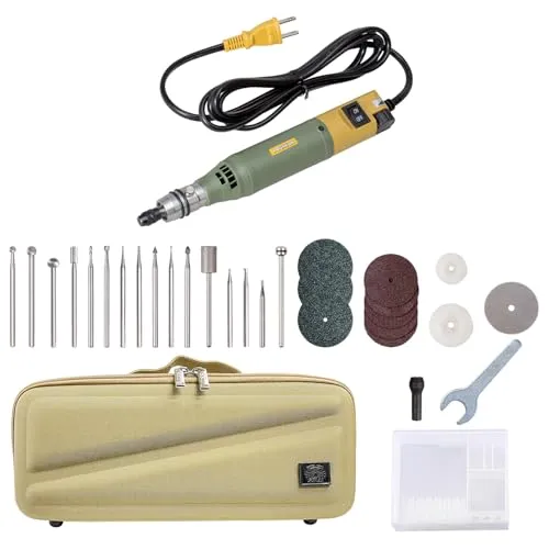 プロクソン(PROXXON) ミニルーターセット MM100 ハイス・超硬・ドリルビット・切断セット 収納ケース付き No.28525-SK-H4