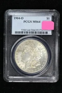 1904-O モルガン・ダラー PCGS MS 64 4NR1