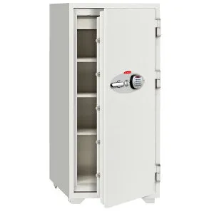 【P5倍4/25 13-15時】 【7％OFFクーポン配布中】耐火金庫 200L デジタルテンキー式 シリンダー 2時間耐火 A4 120分耐火 警報装置 アラーム 保管庫 防盗金庫 ディプロマット N130EKR3