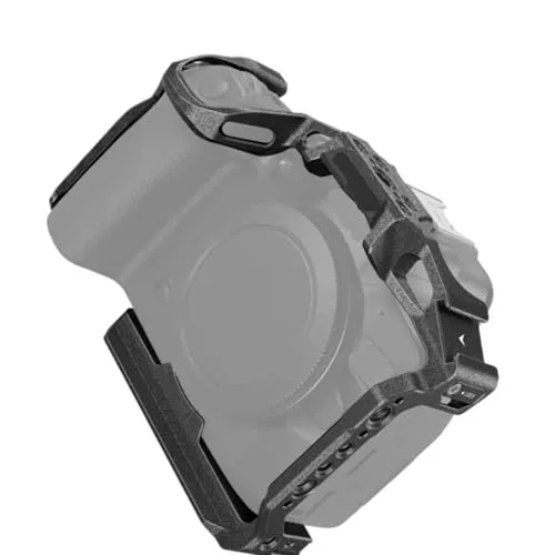 互換性がありますCanon EOS R6 Mark II に対応 - 一眼レフカメララビットケージコンプリートキット、保護リグフレーム(3)