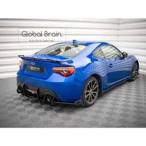 スバル BRZ 後期 ZC6 リア サイド スプリッタ―+ ウィングレット/ SUBARU スプリッター ディフューザー エアロ パーツ カスタム チューン