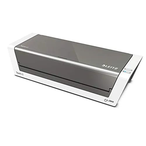 LEITZ ライツ パウチラミネーター ILAM TOUCH 2 A3 アイラムタッチ2 A4/A3対応 75~150μm対応 ウォームアップ時間約60秒 6本ローラー 厚み自動感知機能搭載 オートシャットオフ機能 収納型トレー LLMT2A3