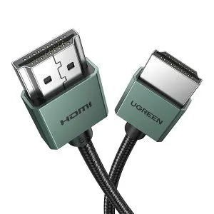 UGREEN hdmi ケーブル 10K 8K 極細 hdmi 2.1 ケーブル スリム 5m 超高速48Gbps 8K@60Hz 4K@120Hz Dynamic HDR HDCP eARC 3Dイーサネット対応 取り回しやすい PS5/PS4 Xbox Series X/S HDTV プロジェクタ対応