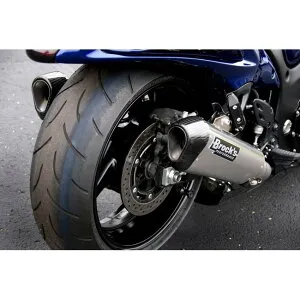 Brock’s ブロックス フルチタンエキゾーストシステム CTマフラー(ツイン) 2本出し GSX1300R HAYABUSAハヤブサ SUZUKI スズキ フルエキゾーストマフラー マフラー