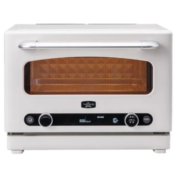 【代引不可】日本エー・アイ・シー オーブンレンジ Aladdin グラファイトオーブンレンジ AEM-G14A(W) [ホワイト]