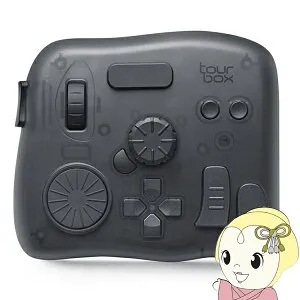 【4/25限定クーポン発行】TourBox Elite ツアーボックス エリート モダンスモークブラックトランスルーセント 左手デバイス【/srm】