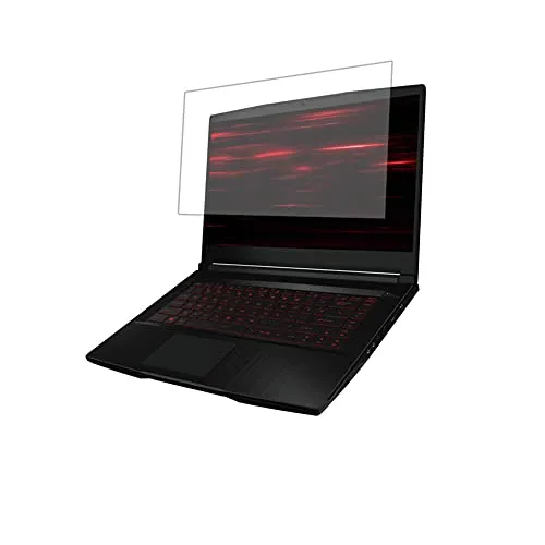 ClearView 【2枚セット】GF63 Thin GF63-9SC-082JP 2019年5月モデル 15.6インチ対応【安心の5大機能☆衝撃吸収・ブルーライトカット】液晶保護フィルム 反射防止・抗菌・気泡レス