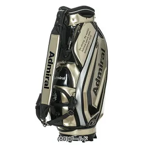 アドミラル 2025年秋冬モデル ユニセックス プロスポーツ キャディーバッグ 5.3kg 9型 5分割 セパレーター 3分割 48インチ対応 クラブ収納数：14本 ネームプレート付属 刻印タイプ ADMG5BC1【25】