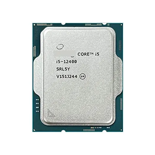CPU コア I5-12400 I5 12400 2.5 GHz 6 コア 12 スレッド CPU プロセッサ 10NM L3=18M 65W LGA 1700 ですがクーラーなし