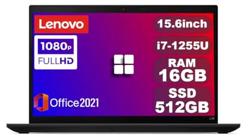 レノボ ThinkPad L15 Gen3 第12世代Core i7-1255U/16GB/512GB/15.6インチIPS/FHD/Wi-Fi 6E対応/Bluetooth5.2/指紋認証/Ｗebカメラ/Win11Pro搭載/テンキー/Type-C/Th