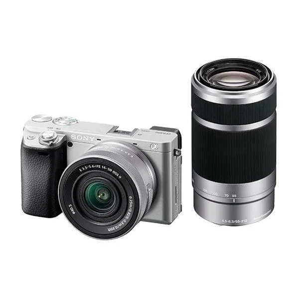 SONY デジタル一眼カメラ α6400 ILCE-6400X ダブルズームレンズキット [シルバー]