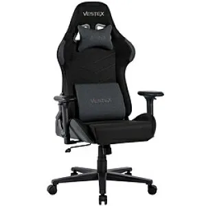 ルームワークス VES-S1BK ゲーミングチェア [W720xD720xH1205～1275mm] VESTEX S1シリーズ(フットレストなし) ブラック VES-S1BK