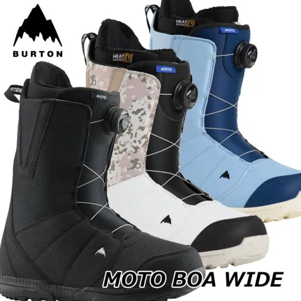 24-25 BURTON バートン スノーボード ブーツ メンズ Men's 【Moto BOA 】 Boot Wide モトボアワイド 【日本正規品】ship1【返品種別OUTLET】