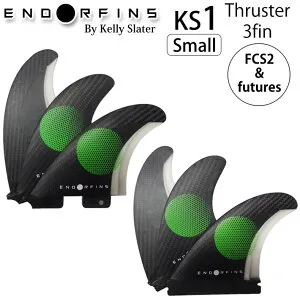 FIREWIRE Slater Designs ファイアーワイヤー スレーターデザイン フィン ENDOR FINS エンダーフィン KS1 TRI FIN [Small] future FCS2 カーボン 超軽量 ショートボード用 3枚 トライフィン【即】