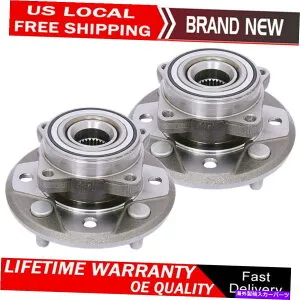 Wheel Hub Bearing 2PCSフロントホイールベアリング＆ハブ1991年 - 1997年ホンダアコード1997 ACURA CL 2pcs Front Wheel Bearing & Hub for 1990 1991 - 1997 Honda Accord 1997 Acura CL【並行輸入品】