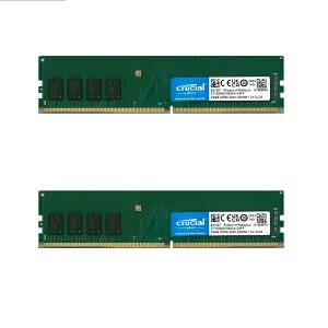 16GB x2枚 ( 32GB ) crucial Micron製 増設 メモリ デスクトップ DDR4 3200 mhz PC4 25600 DIMM 288pin ddr4-3200 CT16G4DFS832A