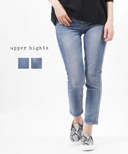 【4/25限定10%クーポン&ポイント10倍】アッパーハイツ upper hights コットンストレッチ ストレッチデニム パンツ ジーンズ THE STELLA ザ ステラ・13721902-2942201(レディース)