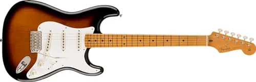 Fender フェンダー メキシコ製エレキギター VinteraR II '50s StratocasterR, Maple Fingerboard, 2-Color Sunburst ソフトケース付き