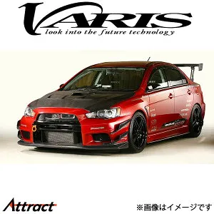 バリス フロントバンパー Ver.1 ランサーエボリューションX CZ4A VAMI-121 VARIS エアロ 外装 カスタム