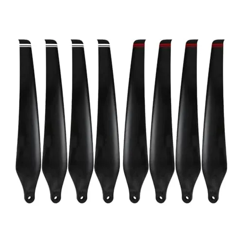 5515 カーボンナイロン折りたたみプロペラ、対応する電源システム用、55 インチ(4pcs CW and CCW)