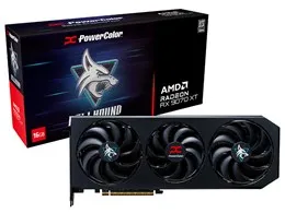 PowerColor Hellhound AMD Radeon RX 9070 XT 16GB GDDR6 RX9070XT 16G-L/OC [PCIExp 16GB]