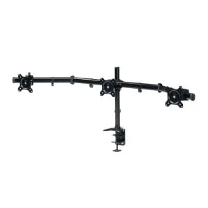 ★ポイント10倍★ 4/24~4/27 お買い物マラソン(要エントリー) サンワサプライ モニターアーム（3画面・横並び） UNO-CR-LAC312BK