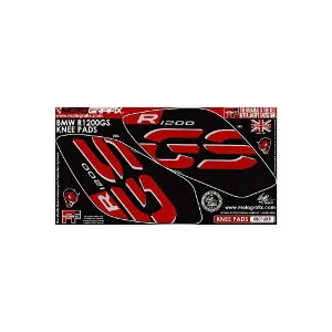 モトグラフィックス｜MOTOGRAFIX ボディパッド KNEE ブラック/レッド R1200GS（17-18） MT-KB016KR