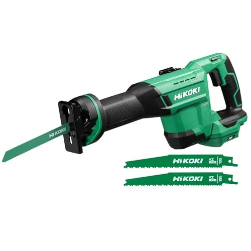 【セット買い】 HiKOKI(ハイコーキ) 36V充電式セーバソー CR36DSA(NN) + 木工解体用セーバソーブレード No.135 0037-8016