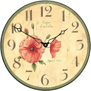 アンティーク調でお洒落！ロジャーラッセル掛け時計 RogerLascelles掛け時計 壁掛け時計 PUB-POPPY ポピー